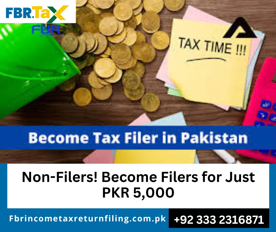 Become a filer in Pakistan