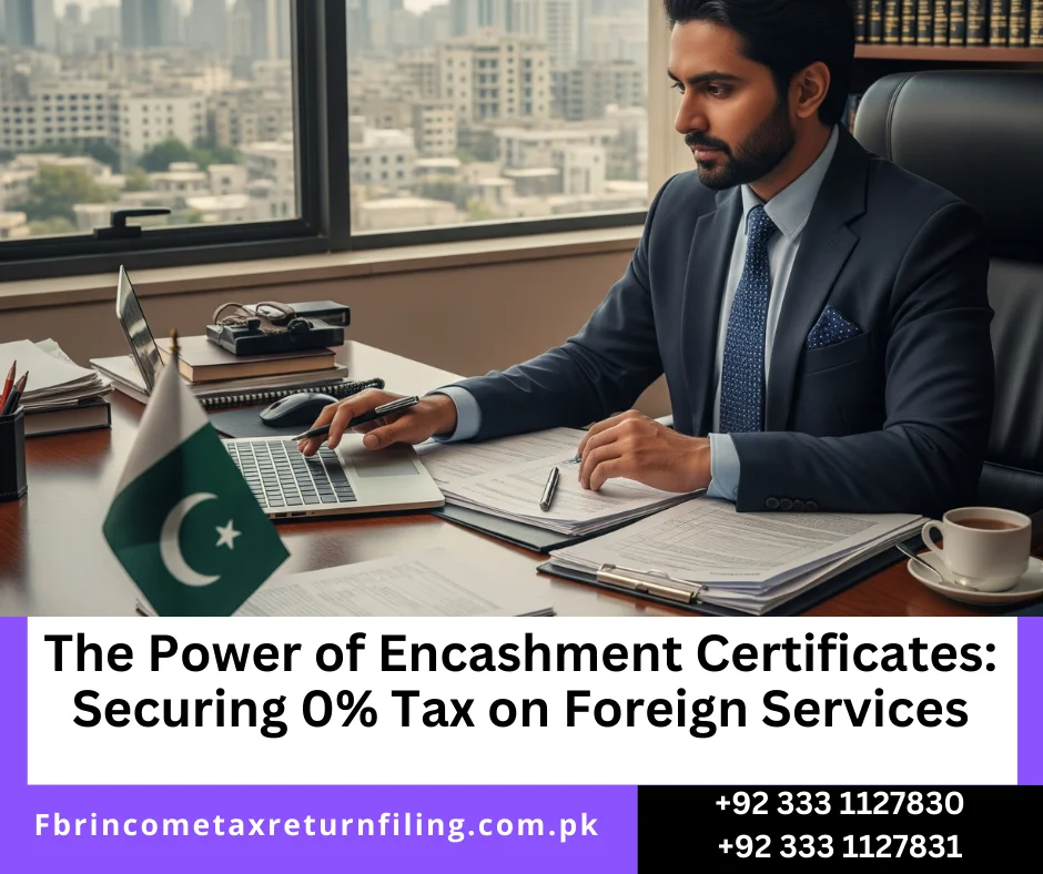How to obtain encashment certificate from bank in Pakistan