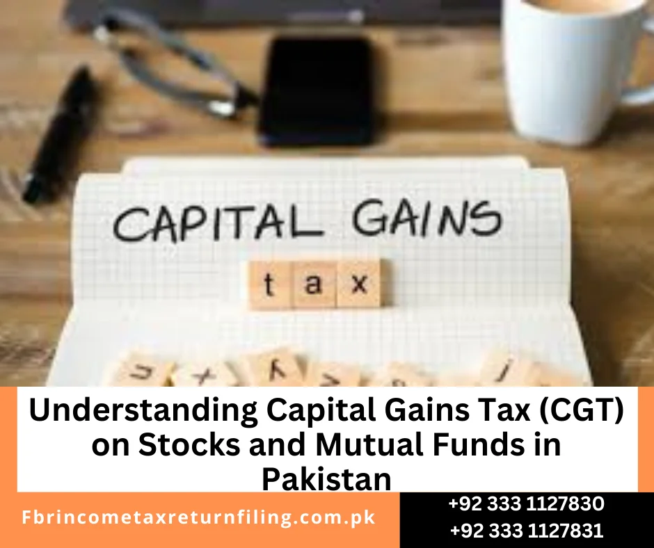 capital gains tax on mutual funds in Pakistan