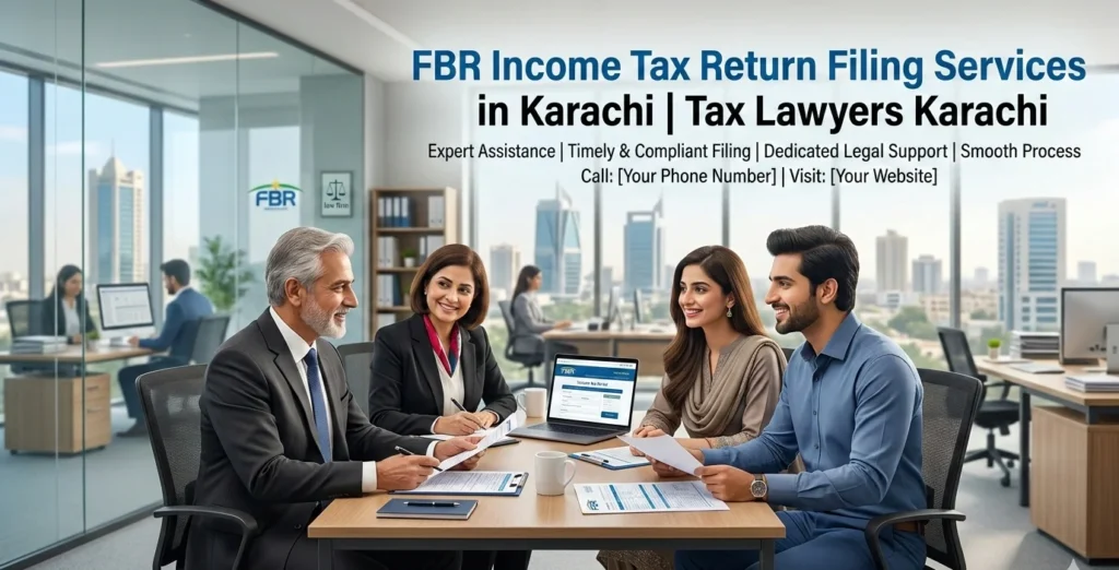 FBR Iris income tax return filing in Karachi