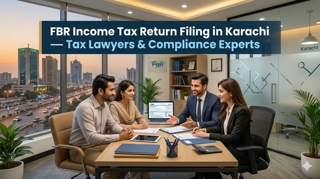 FBR income tax return filing in Karachi IRIS system