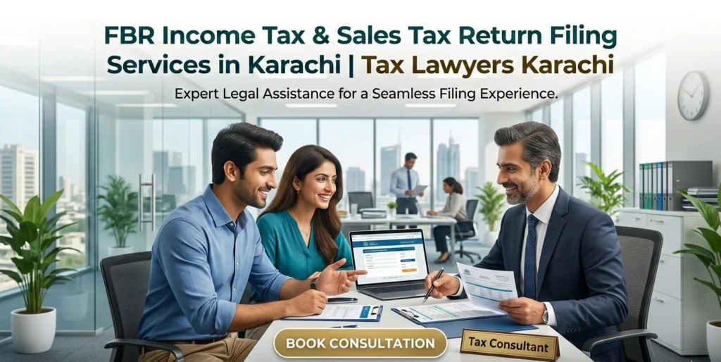 FBR Income Tax & Sales Tax Return Filing Services in Karachi
