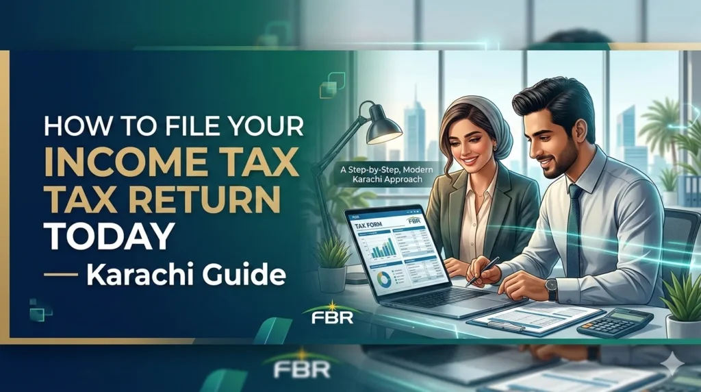 File income tax return today Karachi FBR IRIS lawyer consultation